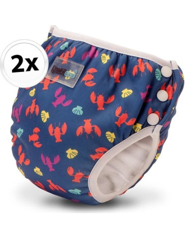 Lot de 2 maillots / culotte...