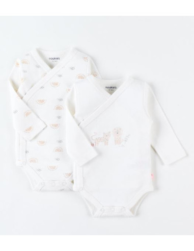 Bodys Bio croisés ML 2pces 1M - B&K