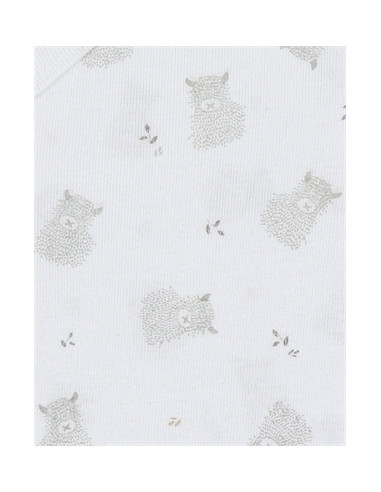 Bodys Bio croisés ML 2pces 1M - Fluffy