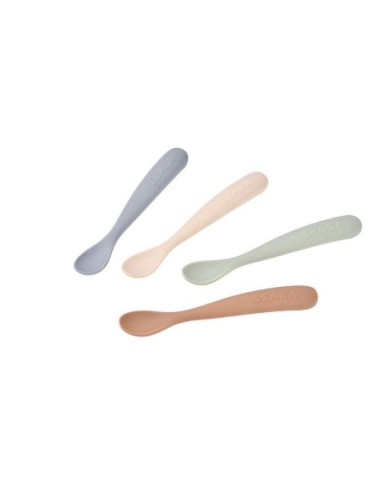 Lot de 4 cuillères 1er repas soft en...