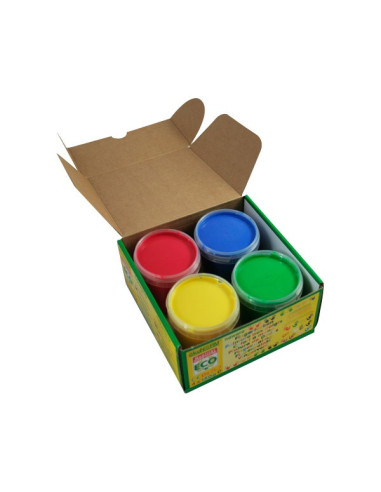 Peinture aux doigts naturelle 4 coloris