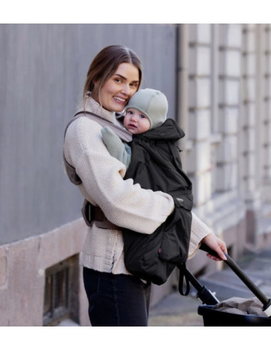 Couverture de porte-bébé Voksi - Black
