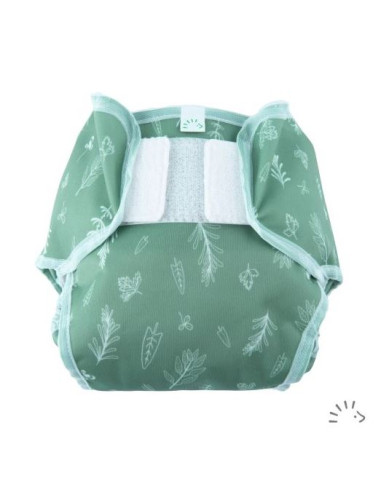 Culotte Popowrap T.XS - Green Leaves