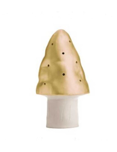 Lampe champignon Small - Doré