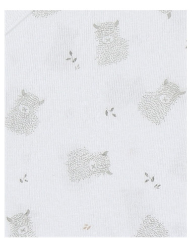 Bodys Bio croisés ML 2pces 3M - Fluffy