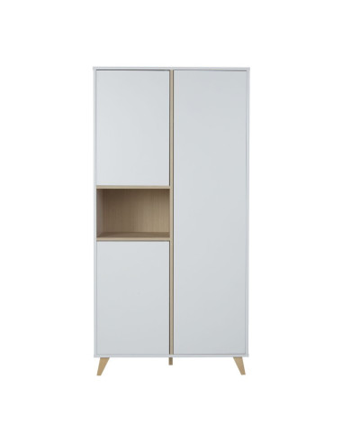 Garde-robe 2 portes - Loft White