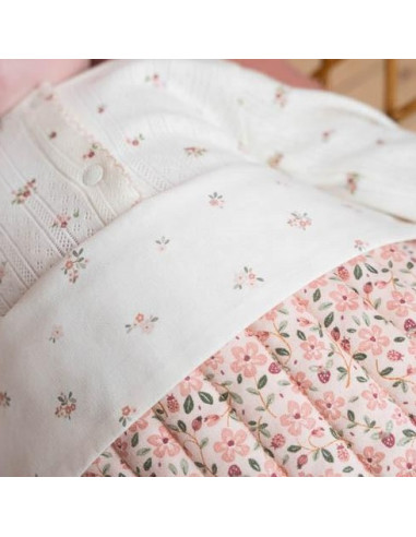 Couverture rose 70x100cm - Fairy Blossom