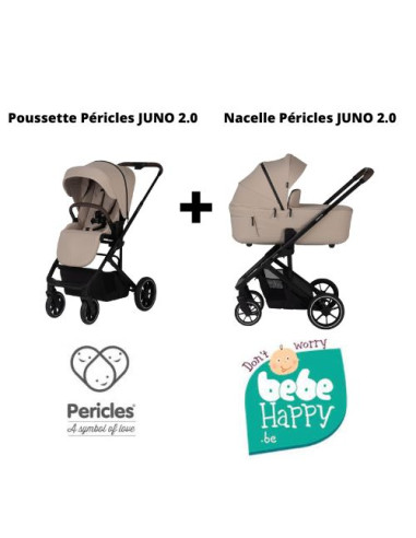 Pack Duo JUNO 2.0 Poussette + Nacelle...