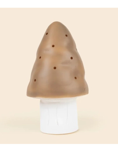 Lampe champignon Small - Chocolate