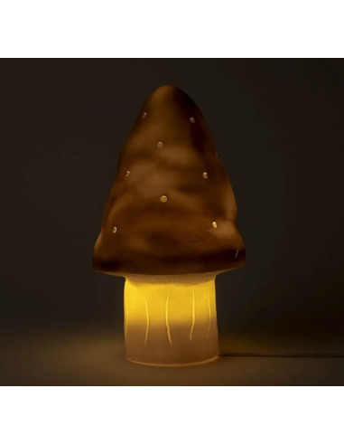Lampe champignon Small - Chocolate