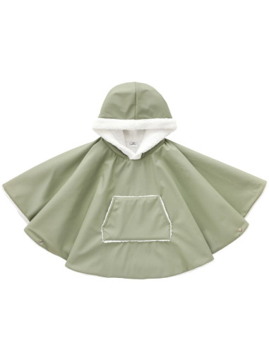 Poncho imperméable avec sherpa...