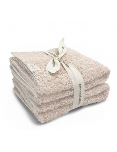 Lot de 2 serviette plastifées - Nude