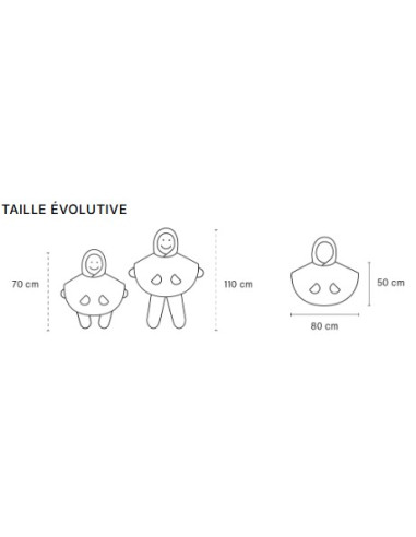 Poncho de voyage imperméable Teddy -...