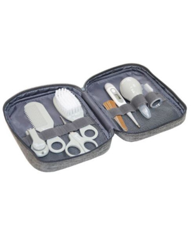 Trousse de soin classique 9pcs - Gris