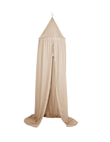 Ciel de lit coton bio - Beige