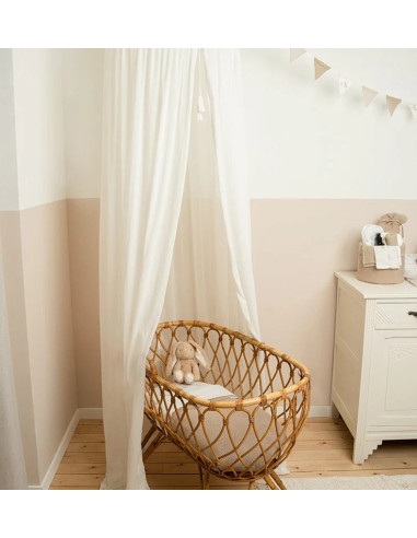 Ciel de lit coton bio - Soft White