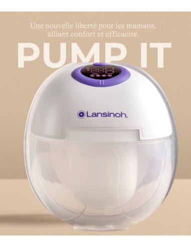Tire lait main libre Lansinoh - Simple