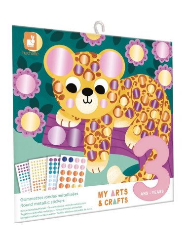 Coffret Créatif -  Gommettes rondes...