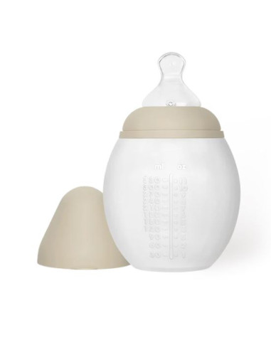 Biberon anti-colique en silicone...