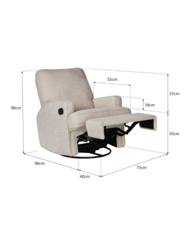 Fauteuil relax Swivel & Gliding...