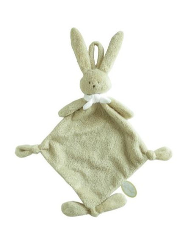 Doudou attache sucette Ella 25cm - Vert