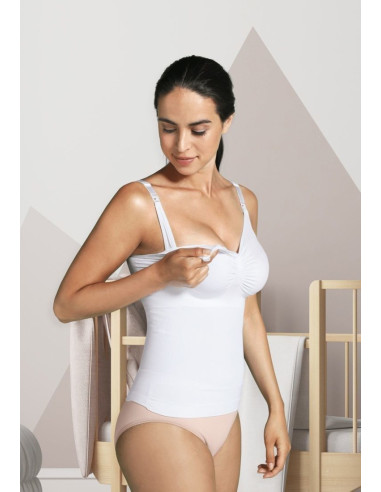 Top d'allaitement gainant sans...