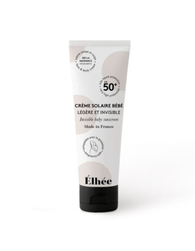 Crème Solaire Bébé Elhée SPF 50+