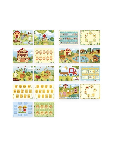 Livre Busy-Book en carton - La ferme