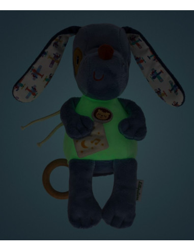 Peluche musicale phosphorescente -...