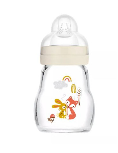 Biberon Verre MAM Forest 170ml - Unisexe