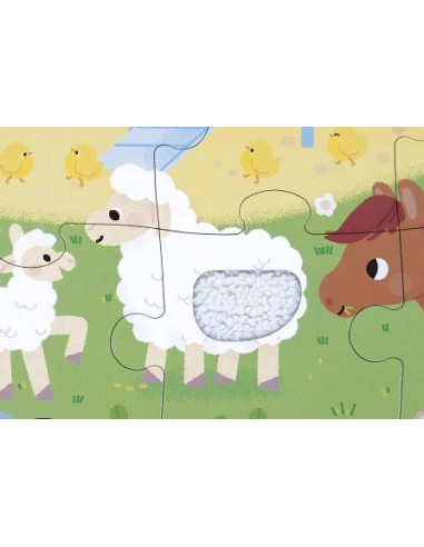 Puzzle tactile - La Ferme