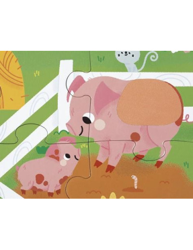 Puzzle tactile - La Ferme