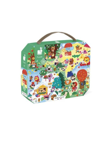Puzzle 36 pièces - Les 4 saisons