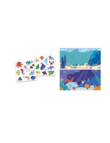 Coffret Créatif - Stickers épais...