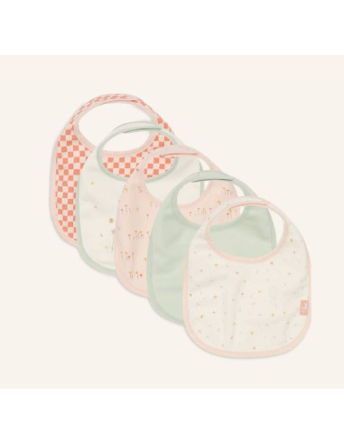 Bavoirs imperméables 5pcs - Pretty...