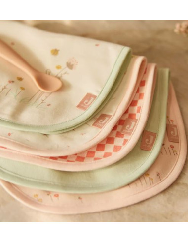 Bavoirs imperméables 5pcs - Pretty...