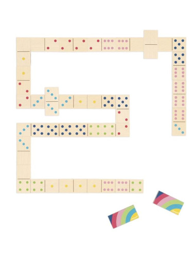 Jeu de Dominos en bois
