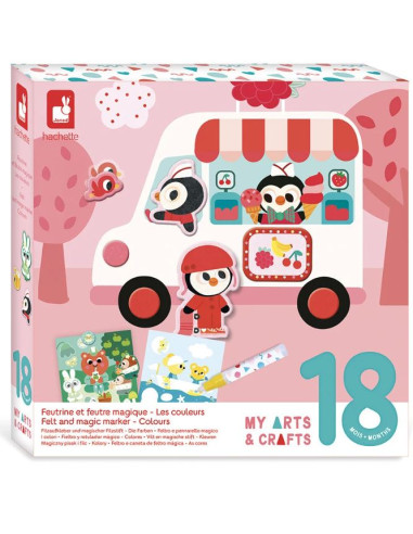 Coffret Créatif - Feutrine et feutre...