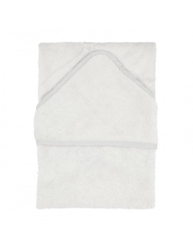 Cape de bain bambou - Silver grey