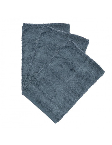 Gant de toilette bambou - 3pc - Marine