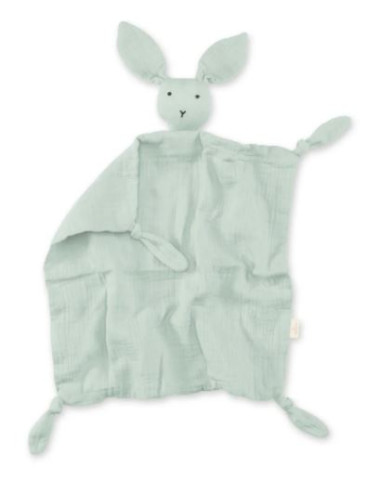 Doudou tetra Bunny 40x40 - Céladon