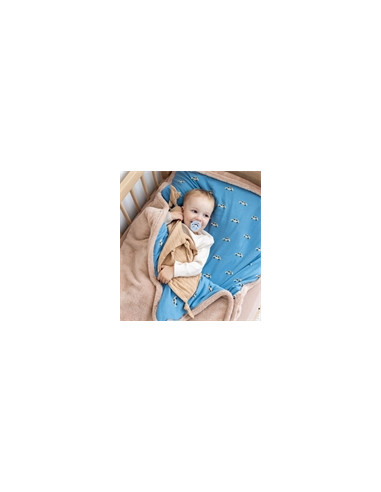 Doudou tetra Bunny 40x40 - Naturel