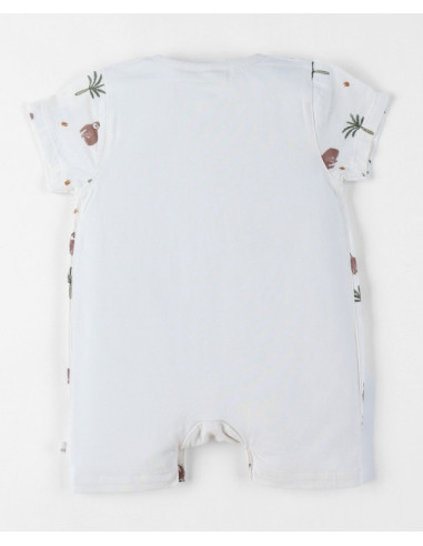 Combinaison Ecrue - Cute Gorilla - 6M
