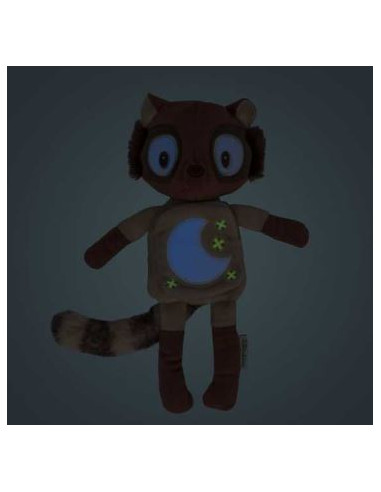 Peluche phosphorescente et livre en...