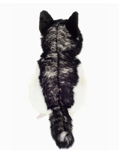 Peluche Husky assis 30 cm