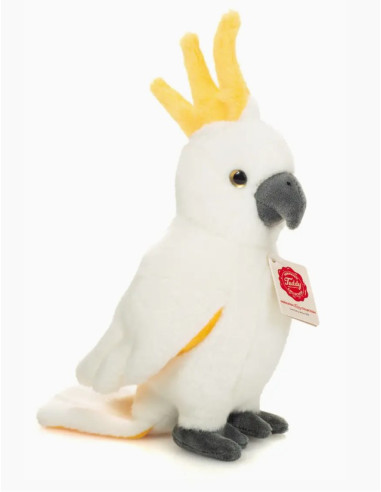 Peluche Cacatoès 23 cm