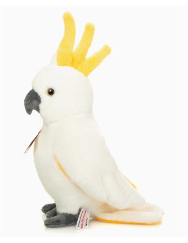 Peluche Cacatoès 23 cm
