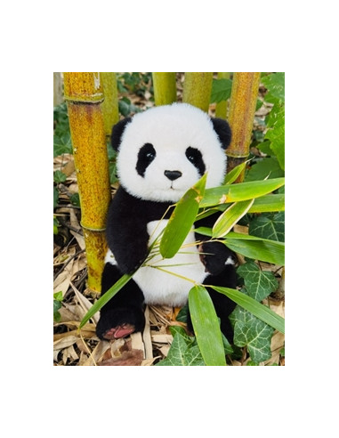 Peluche Panda assis 28 cm