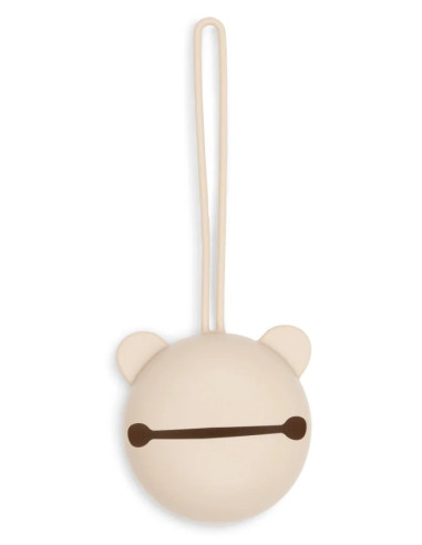 Étui à sucette en silicone Ø7cm - Sand