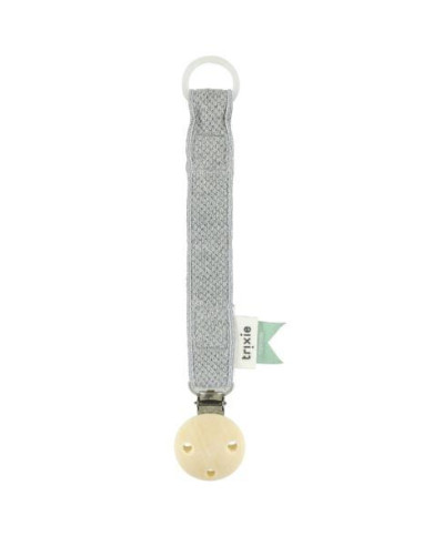 Attache sucette - Grain Grey